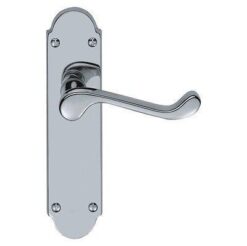 Lever On Back Plate Shaped Scroll - Lever Europrofile -168X40Mm