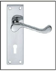 Lever On Back Plate Valens (Heavy) - Lever Latch - 150Mm -150X4Omm