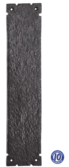 Ludlow Foundries Fingerplate (315Mm X 67Mm), Black Antique