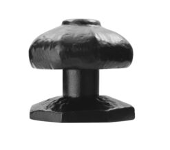 Ludlow Foundries Ball Shape Mortice Door Knob, Black Antique