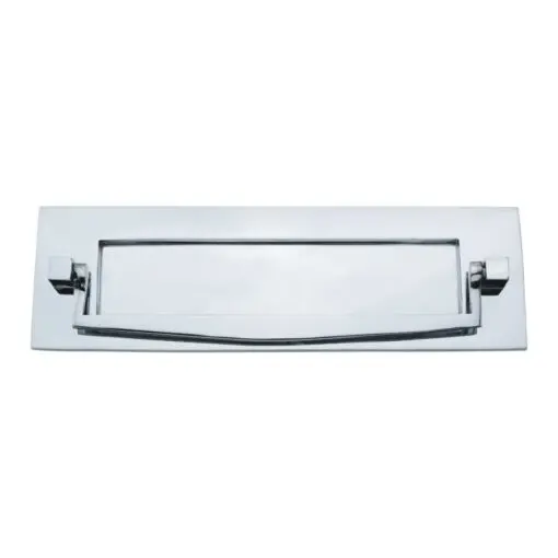 Letter Plate With Knocker -250X75Mm