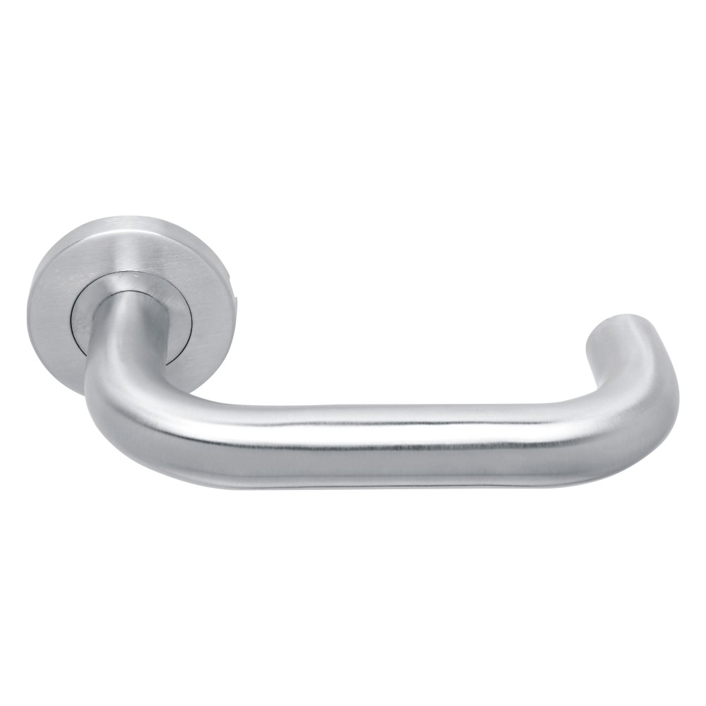 Tubular Lever On Rose -140 X 19 X 65 - Rose 52Mm