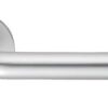 CARLISLE BRASS - LRS9001SAA 19MM DIA. ROUND BAR SAFETY LEVER ON ROSE