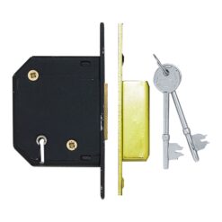 Dead Lock - 5 Lever (British Standard) -75mm