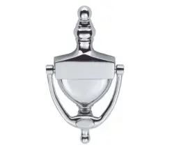 Victorian Urn Door Knocker (152.5mm OR 196mm), Polished Chrome