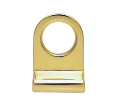 Cylinder Latch Pull, Polished Brass