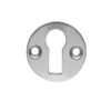 Round Flat Standard Profile Escutcheon (31Mm Diameter), Satin Chrome