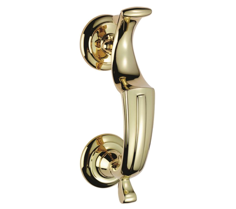 Doctor Door Knocker, Pvd Stainless Brass