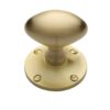 Heritage Brass Mayfair Mortice Door Knobs, Satin Brass (Sold In Pairs)