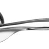 Mediterranean Malta Lever Door Handle on Round "C" Rose - Polished Chrome