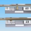 Multilock + 250mm Low Handle Height Offset Multilock Security Espagnolette 20mm Backset 9.0mm Cam