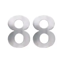 Numerals 0-9 (Concealed) -Size 210mm
