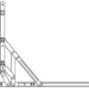 Egress Only Side Hung Friction Hinges 17mm