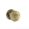 Atlantic Old English Harrogate Solid Brass Mushroom Mortice Knob, Matt Antique Brass - OE58MMKMAB (sold in pairs)