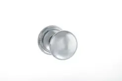 Atlantic Old English Harrogate Solid Brass Mushroom Mortice Knob, Polished Chrome - OE58MMKPC (sold in pairs)