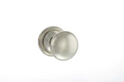 Atlantic Old English Harrogate Solid Brass Mushroom Mortice Knob, Polished Nickel - OE58MMKPN (sold in pairs)