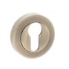 Atlantic Old English Euro Profile Escutcheons, Matt Antique Brass - OEESCEMAB (sold in pairs)