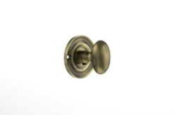 Atlantic Old English Solid Brass Bathroom Turn & Release, Antique Brass - OEOWCAB