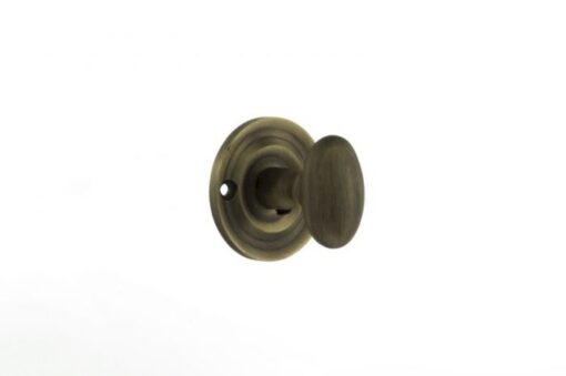 Atlantic Old English Solid Brass Bathroom Turn & Release, Matt Antique Brass - OEOWCMAB