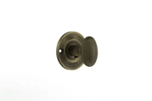 Atlantic Old English Solid Brass Bathroom Turn & Release, Matt Antique Brass - OEOWCMAB