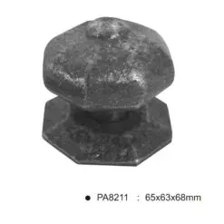 Center Door Knob -65x63x68mm