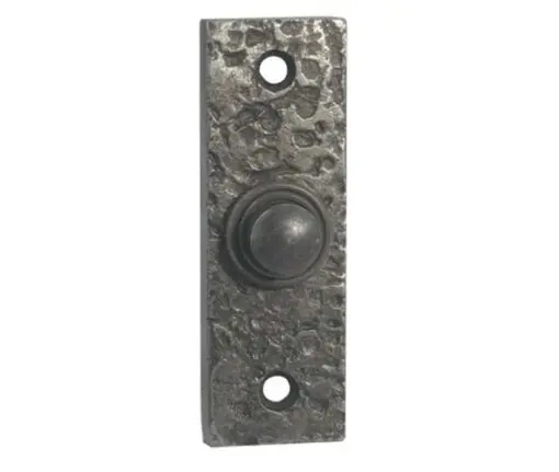 Bell Push - 76x25mm - Pewter Finish