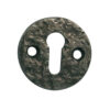 Frelan Hardware Round Escutcheon, Pewter Finish