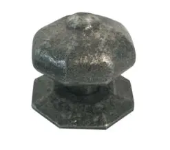 Frelan Hardware Centre Door Knob (65Mm Diameter), Pewter