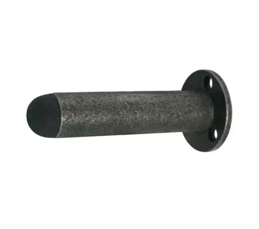 Frelan Hardware Wall Mounted Door Stop, Pewter Finish