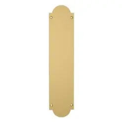 Push Plate - Shaped -300x75mm