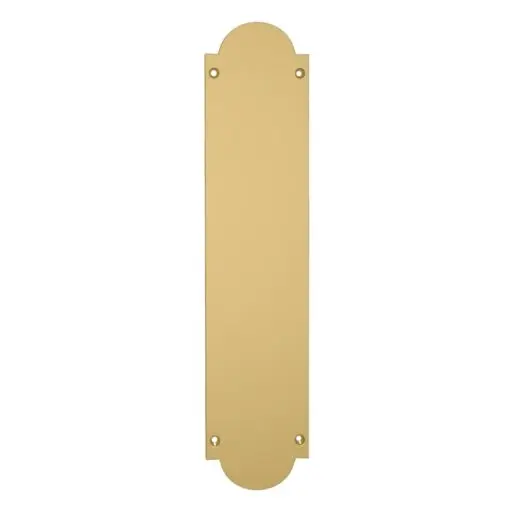 Push Plate - Shaped -300x75mm
