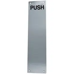 Push Finger Plate -300 x 75mm