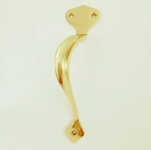 Left Hand -202x46mm - Polished Brass