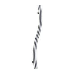 S` Shaped Pull Handle -19 x 300 x 400mm - with Back to Back Fixings