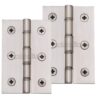 Heritage Brass 3 Inch Double Phosphor Washered Butt Hinges, Satin Nickel (Sold In Pairs)