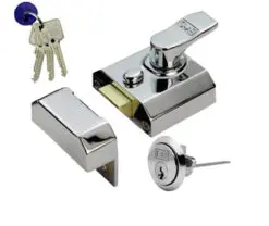 Eurospec Narrow Nightlatches (40Mm Backset), Polished Chrome, Satin Chrome Or Polished Brass