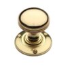 Heritage Brass Richmond Mortice Door Knobs, Polished Brass (Sold In Pairs)