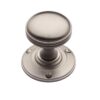 Heritage Brass Richmond Mortice Door Knobs, Satin Nickel (Sold In Pairs)