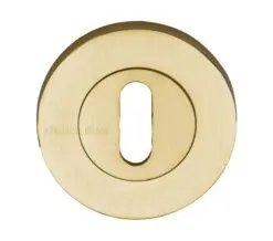 Heritage Brass Standard Key Escutcheon, Satin Brass