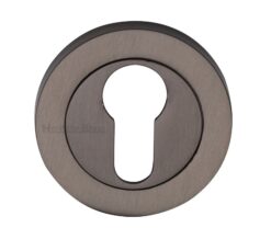 Heritage Brass Euro Profile Key Escutcheon, Matt Bronze