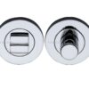 Heritage Brass Round Turn & Release (53Mm Diameter), Polished Chrome