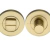 Heritage Brass Round Turn & Release (53Mm Diameter), Satin Brass