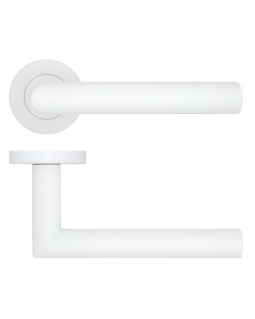 LUGANO LEVER ON ROUND ROSE