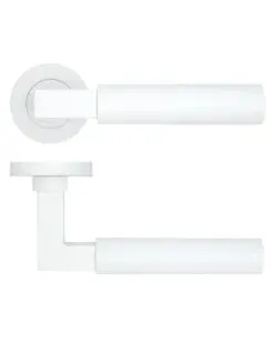 GARDA LEVER ON ROUND ROSE