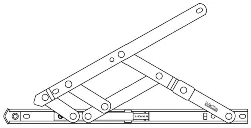 Restricted Egress Non Clean Friction Hinges 17mm