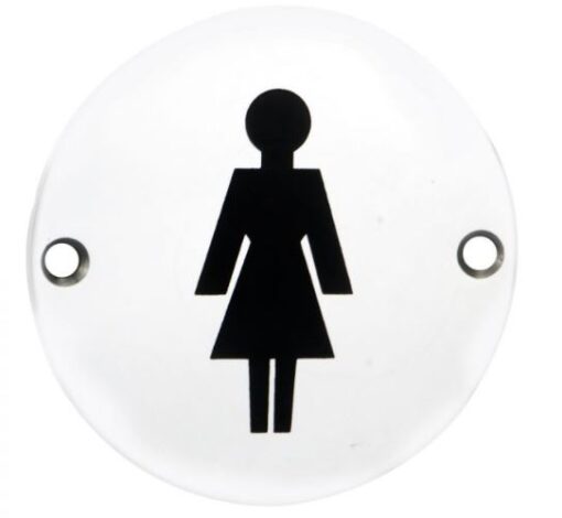 SEX4012SAA - Carlisle Brass Female Symbol 76mm Aluminium