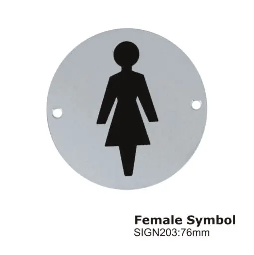 Female Symbol -76mm