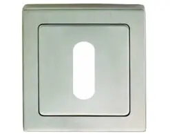Eurospec Standard Profile Stainless Steel Escutcheons, Polished & Satin Duo Finish
