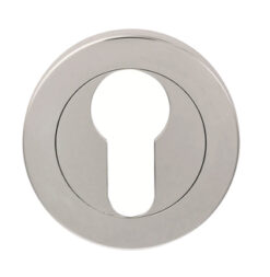 Eurospec Euro Profile Escutcheon, Polished Or Satin Stainless Steel