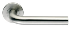 Eurospec Straight Polished Stainless Steel Or Satin Stainless Steel Door Handles (Sold In Pairs)